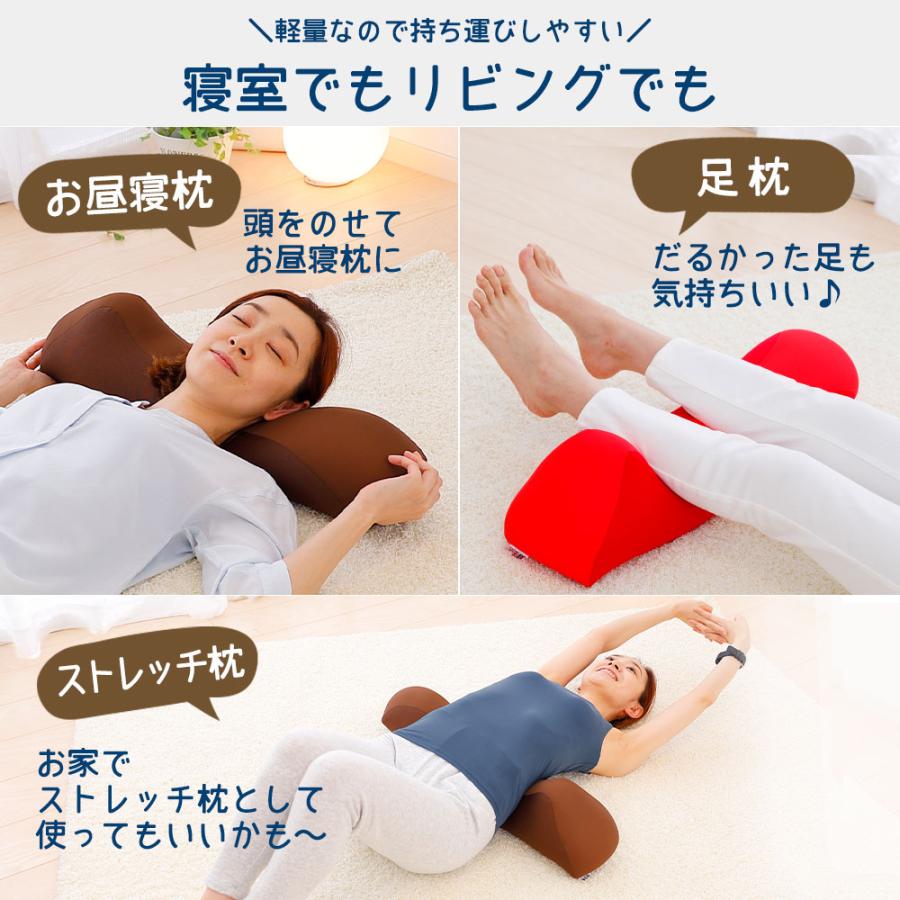 腰枕 母の日 父の日 ペアギフト クッション ビーズ 背中 ストレッチ 背中のコリ 王様の背中枕 ペアセット | 王様 | 11