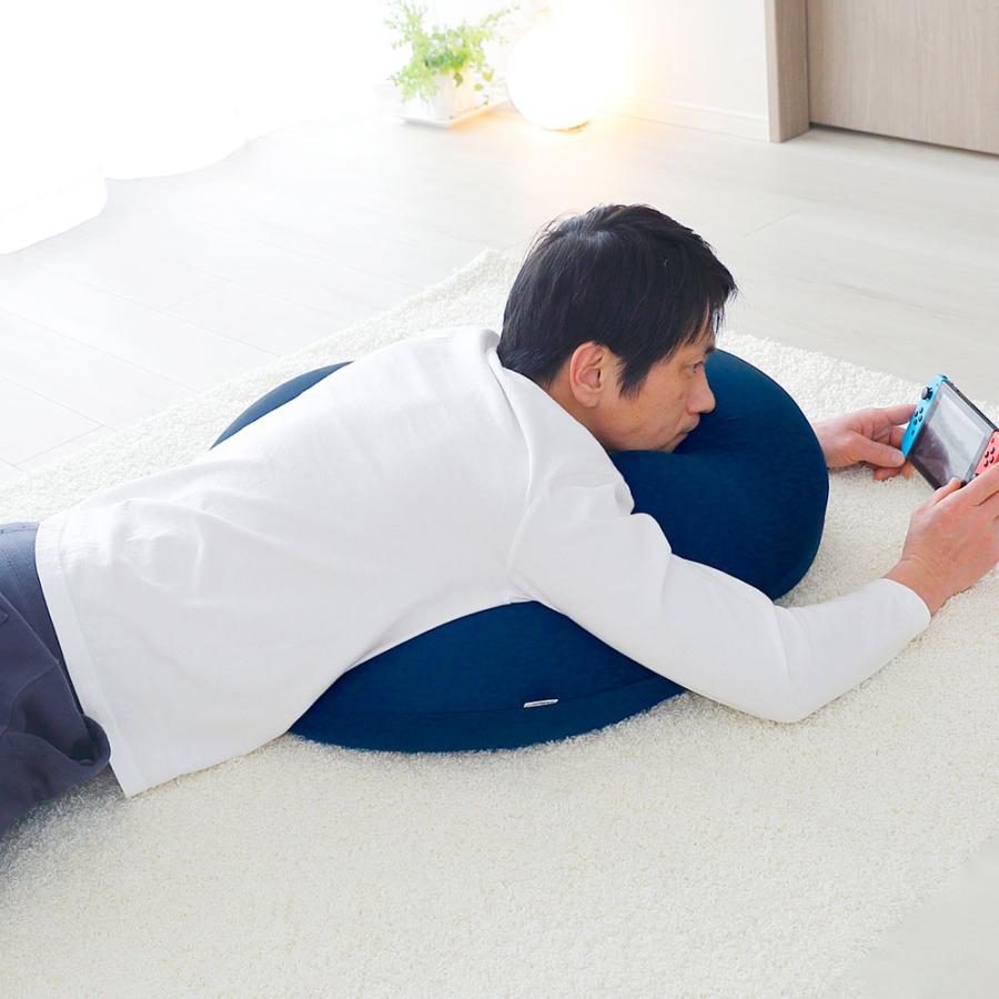 抱き枕 MOGU モグ スマホ u字型 日本製 クッション 大きい ビーズクッション 背もたれ うつぶせ ゲーミング ピロー 母の日 | MOGU | 05