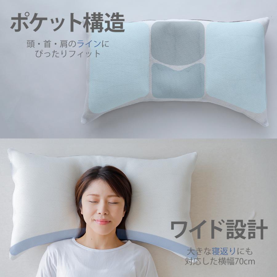 枕 低い枕 ピロー 低め 低い ストレートネック 横向き寝 仰向き 柔らかい 首が痛い 安眠枕 とにかく低い枕 父の日 | まくら | 10
