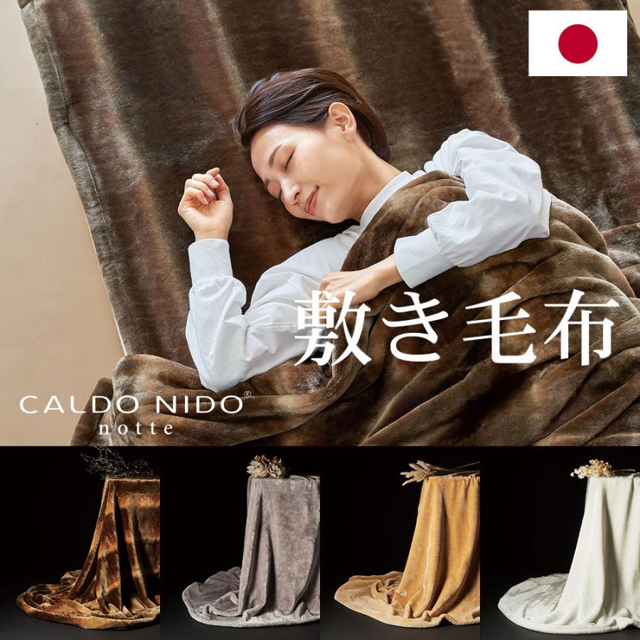 快眠博士　CALDO NIDO　カルドニード　敷毛布　シングル　ディーブレス毛布 ディーブレス 敷き毛布 シングル 敷きパッド 薄手 冬 暖かい 吸湿発熱