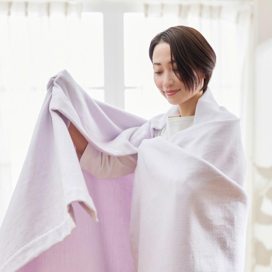綿毛布 ハーフサイズ 日本製 綿100% 毛布 ブランケット 肌きわみ コットンのよさをとことん楽しめる綿毛布 母の日_8
