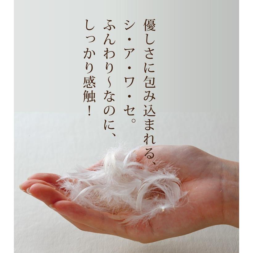 枕 肩こり 横向き 羽根 フェザー 100％ 日本製 ザ・羽根枕 50×70 まくら ピロー 父の日 プレゼント ギフト | まくら | 01