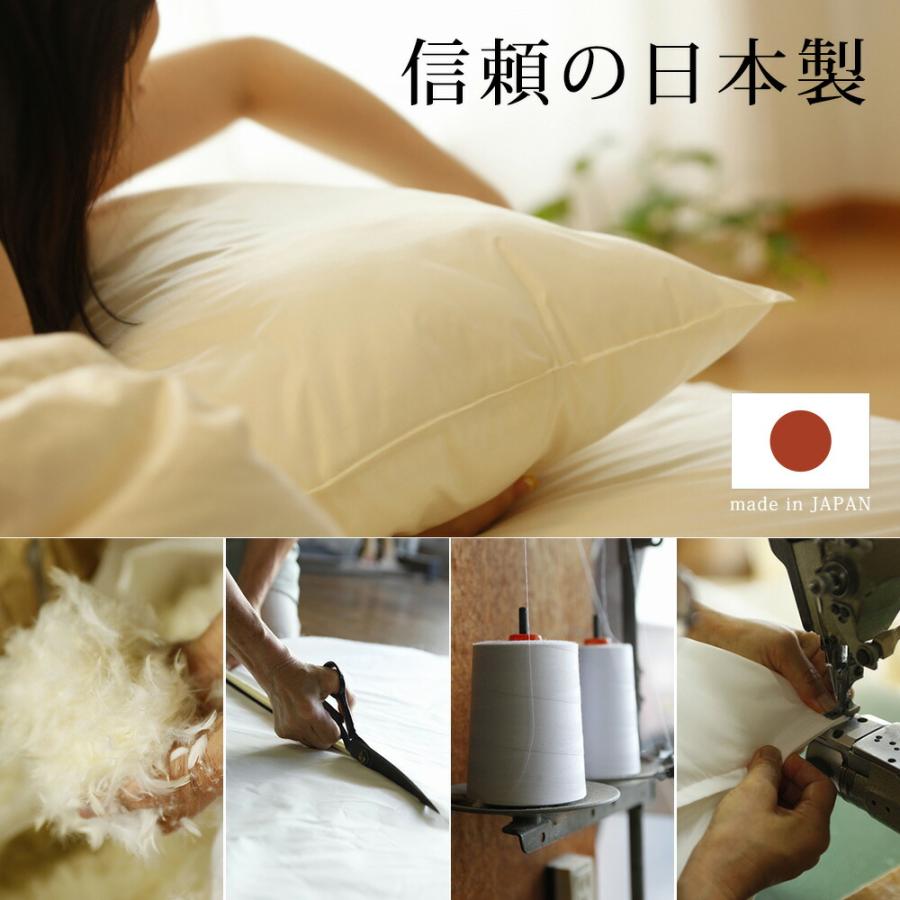 新品　Ralph Lauren フェザー枕 50x65cm　日本製 まくら 枕 肩こり 横向き 羽根 フェザー 100％ 日本製 ザ・羽根枕 50
