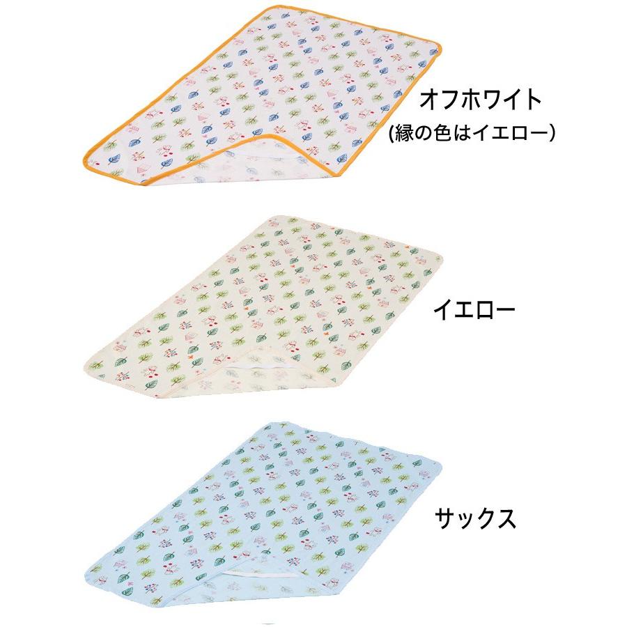 ベビー シーツパッド ベビー布団カバー 日本製 フジキ フォレストフレンズ ダブルガーゼ 保育園 お昼寝布団｜makura｜02