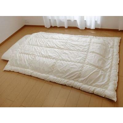洗える掛け布団 掛布団 シングル 水洗いできる 7-HOLE 合い掛け布団 シングルロング 150×210cm 日本製 |  | 01
