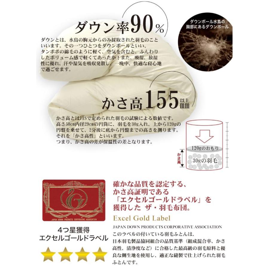 まくら 掛け布団 羽毛布団 ダブル おすすめ 暖かい 羽毛掛け布団