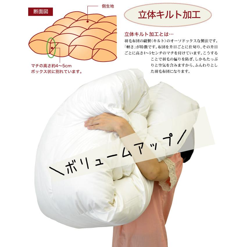 掛け布団 羽毛布団 クイーン おすすめ 暖かい 羽毛掛け布団 掛布団 かけ布団 エクセルゴールドラベル イングランド産ホワイトダックダウン  ザ・羽毛布団 |  | 05