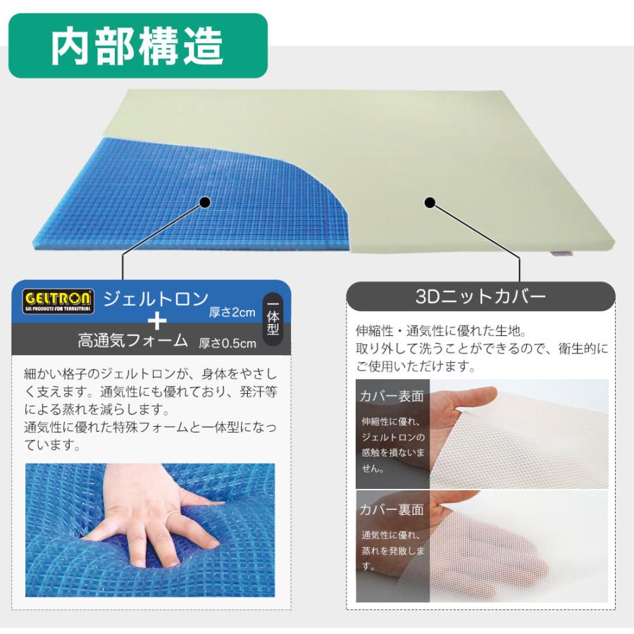 敷きパッド 敷パッド 水洗い 介護 床ずれ 床擦れ 寝返り ジェルトロン 