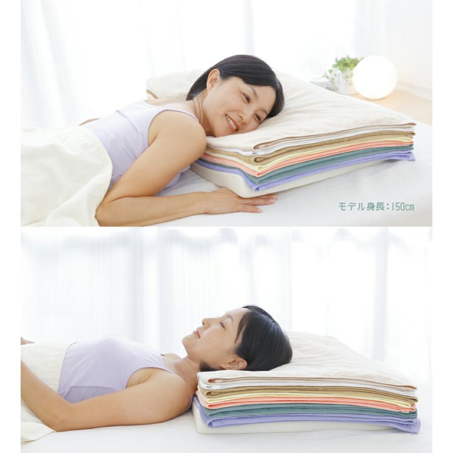 枕 高さ 調節 肩こり 首こり 7バスタオルピロー リバーシブル 999 枕と眠りのおやすみショップ 通販 Yahoo ショッピング