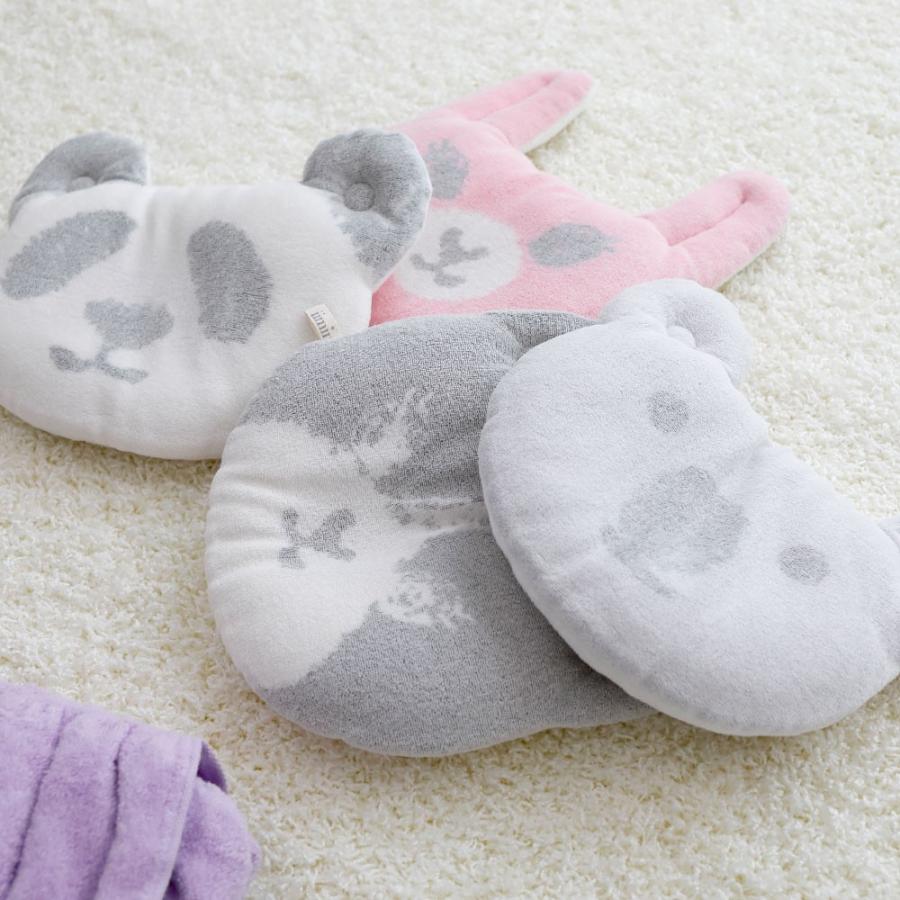 赤ちゃん 枕 ベビー枕 新生児 おすすめ 出産祝い プレゼント かわいい オーガニックコットン iimin ベビーピロー アニマル |  | 07