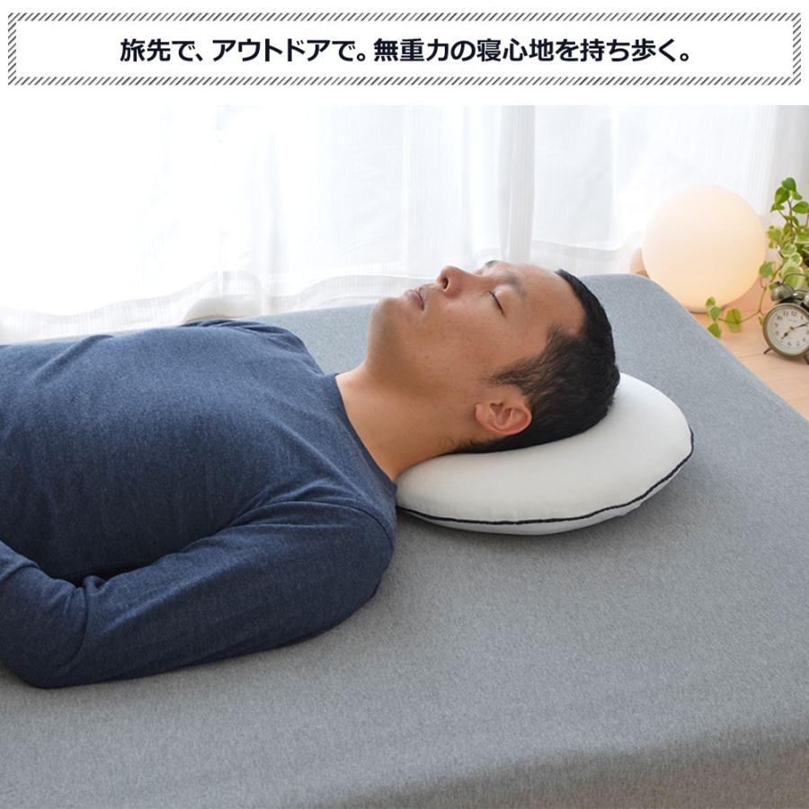 枕 クッション 背当て 腰痛 旅行用 お昼寝 マルチクッション丸型 円形 高反発 ザ まくら ピロー ミニ まくら ピロー | まくら | 05