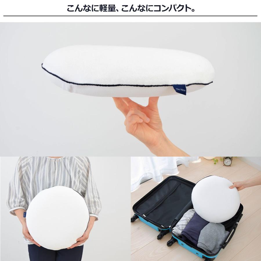 枕 クッション 背当て 腰痛 旅行用 お昼寝 マルチクッション丸型 円形 高反発 ザ まくら ピロー ミニ まくら ピロー | まくら | 07