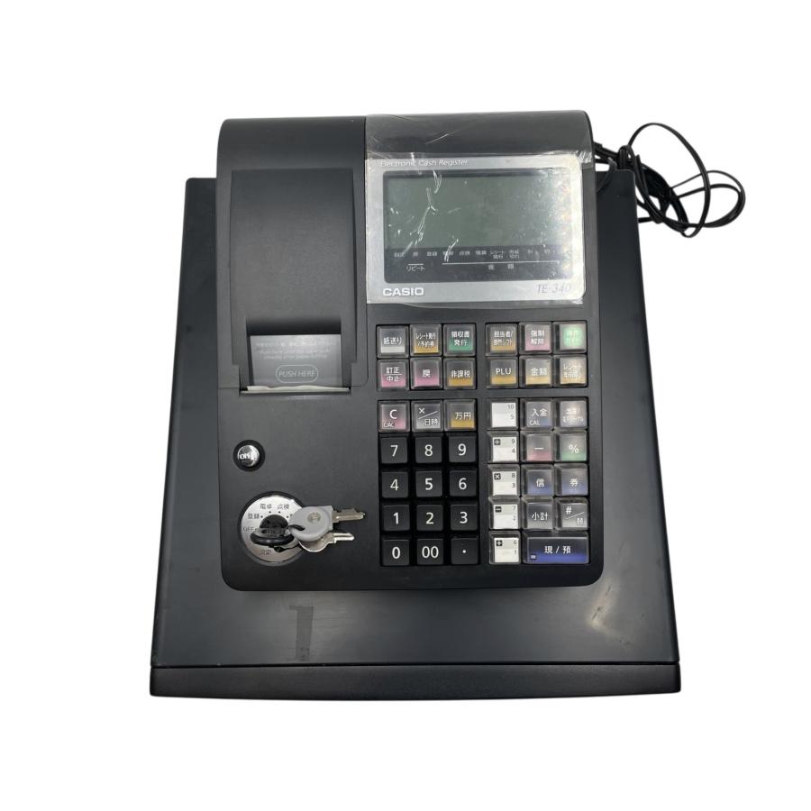 CASIO TE-340 電子レジスター 動作品 本体のみ TE-340｜電子レジスター［POSレジ・ネットレジ］ - CASIO