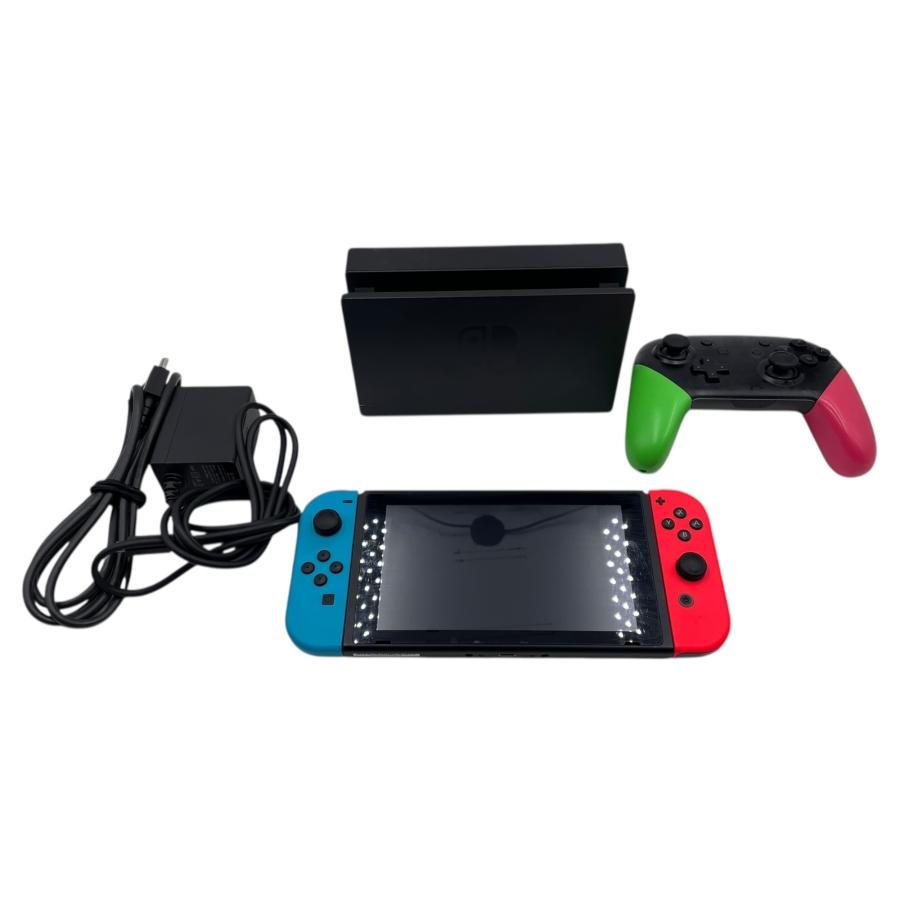 値下げ！　Nintendo Switch 青/赤　HAC-001 □美品 Nintendo Switch 本体 HAC-001 Joy-Con 赤 青 ドック HDMI 充電