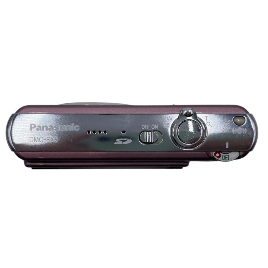 □極美品 Panasonic LUMIX DMC-FX8 ピンク コンパクトデジタルカメラ
