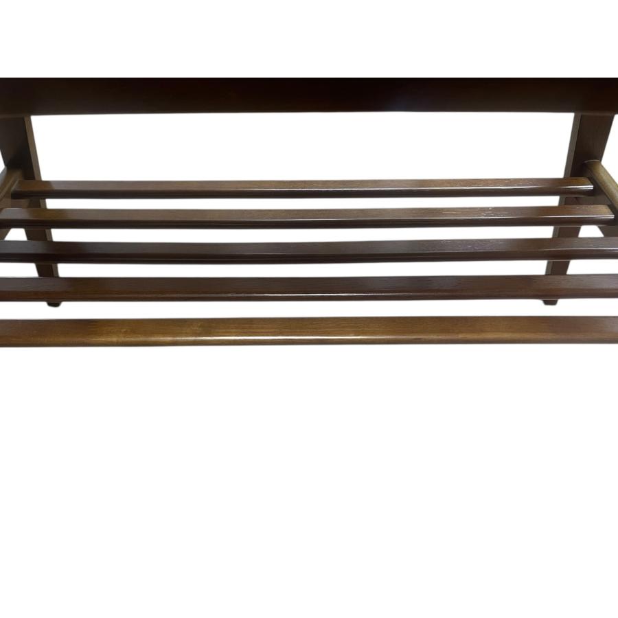 □カリモク60 センターテーブル T36300 RW 棚付き リビングテーブル