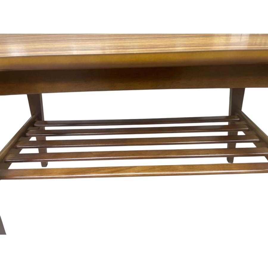 □カリモク60 センターテーブル T36300 RW 棚付き リビングテーブル