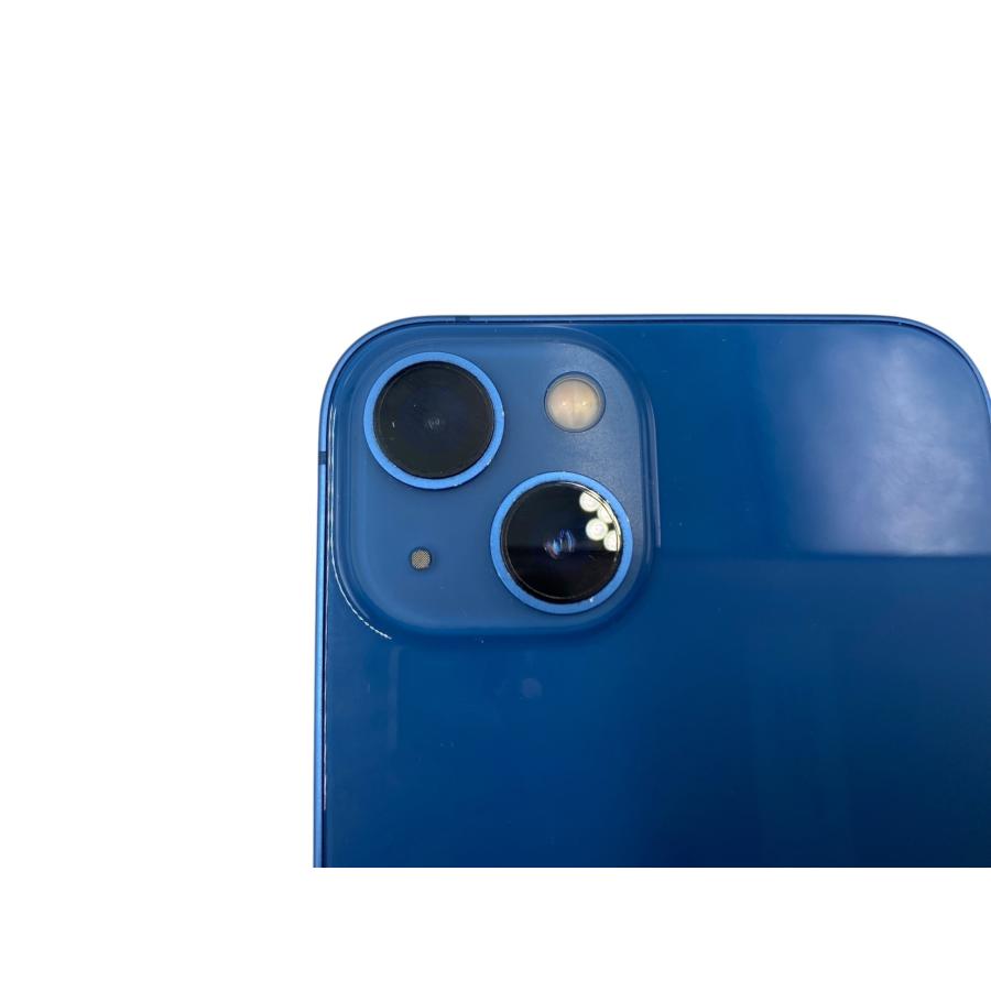 □iPhone 13 128GB SIMフリー 本体のみ ブルー ネットワーク利用制限