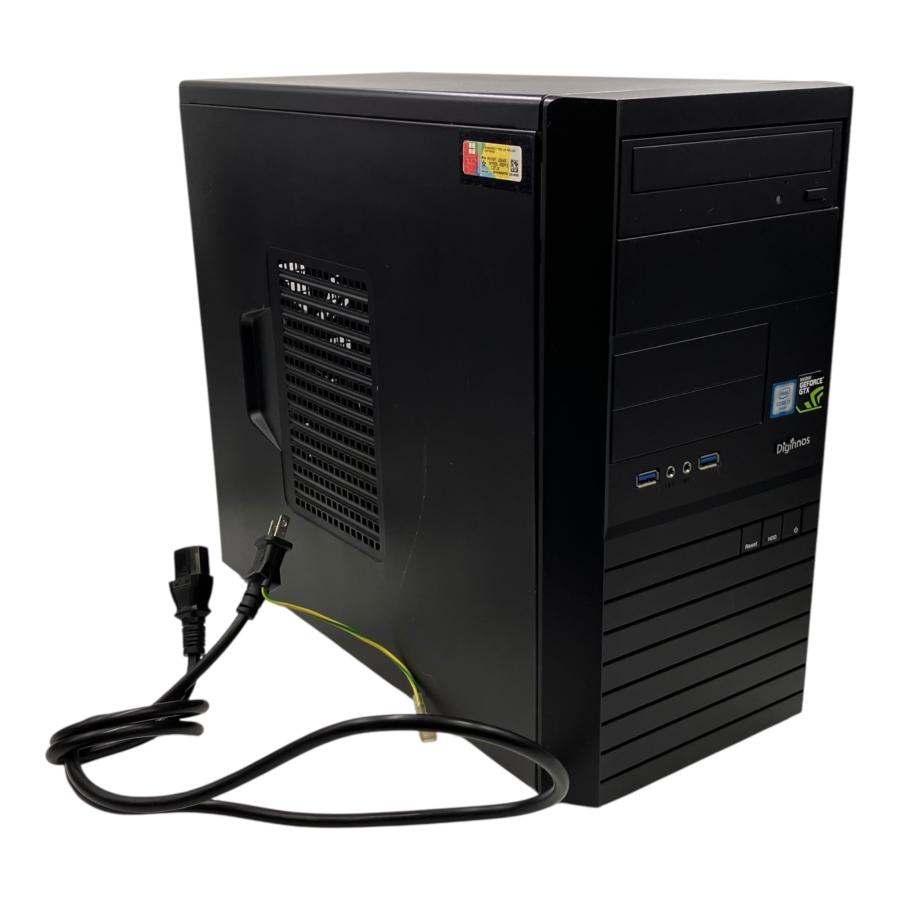 □Diginnos デスクトップPC i7-6700 GTX1050 2GB メモリ16GB HDD1TB