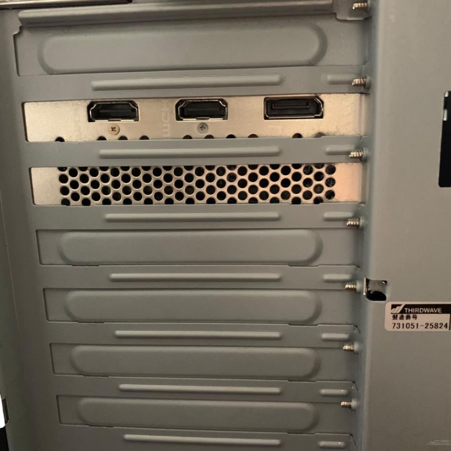 □THIRDWAVE Monarch GE デスクトップPC i7-14700 メモリ32GB SSD1TB