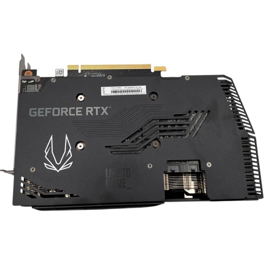 □ZOTAC GeForce RTX 3060 Ti 8GB グラフィックボード GPU 本体のみ
