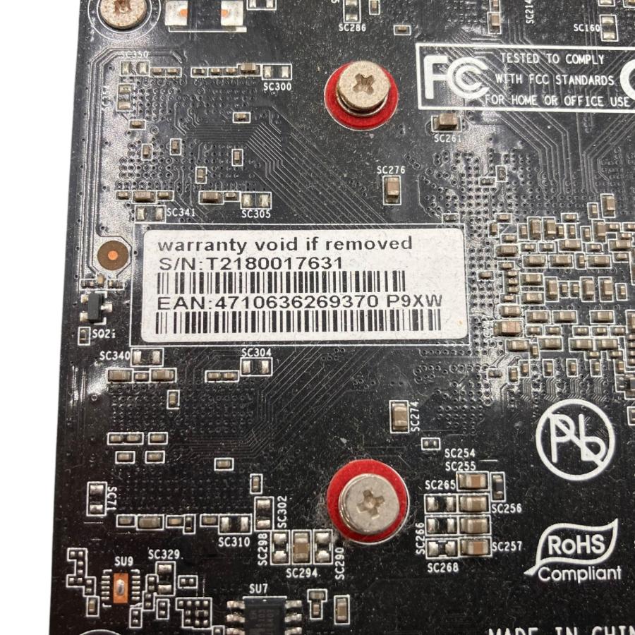 ■Palit GeForce GTX1050Ti StormX 4GB GDDR5 PCIe グラフィックボード DVI HDMI DPの画像