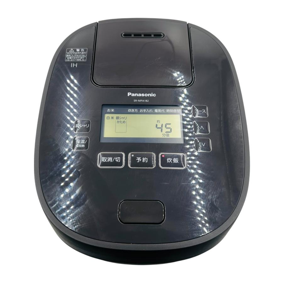 Panasonic 可変圧力IH炊飯器 SR-MPA182 1升炊き ブラウン □Panasonic SR-MPA182 可変圧力IH炊飯器 1.8L 一升炊き ダイヤモンド