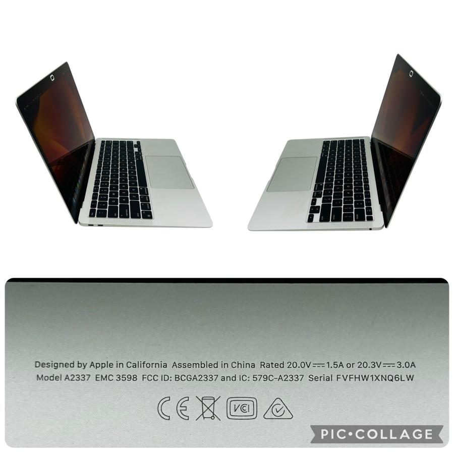 □Apple MacBook Air M1 2020 13インチ メモリ16GB SSD512GB A2337