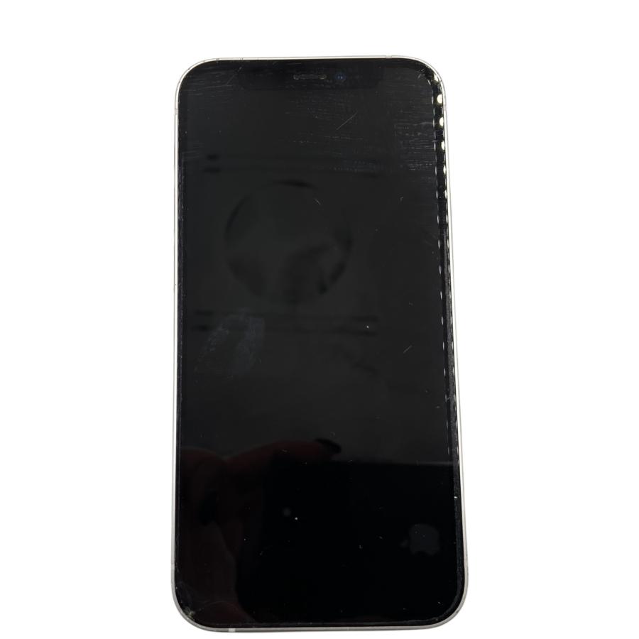 □iPhone 12 mini 64GB ホワイト SIMロックあり UQモバイル バッテリー