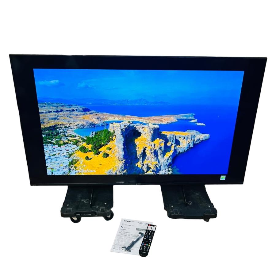 □SHARP 4T-C55GL1 55V型 液晶テレビ 2025年製 リモコン 説明書付 動作