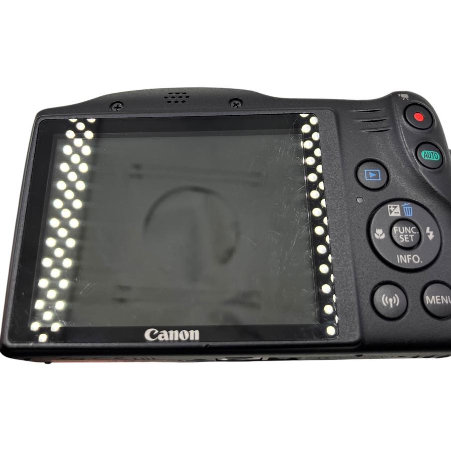 □Canon PowerShot SX420 IS コンデジ 42倍ズーム Wi-Fi対応 ブラック