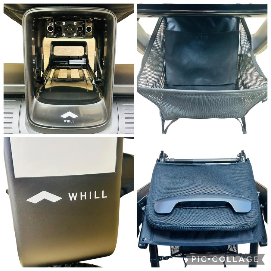 □WHILL Model F 電動車椅子 折りたたみ モデルF バッテリー 充電器付