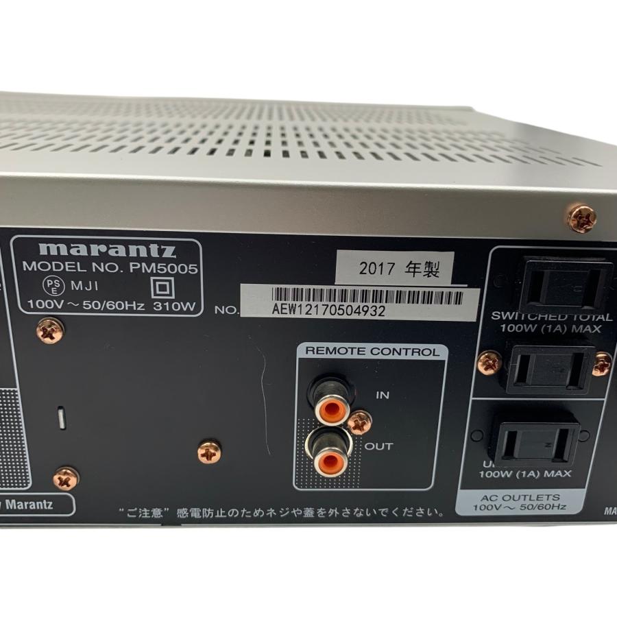 美品 Marantz マランツ PM5005 プリメインアンプ □marantz PM5005 プリメインアンプ 2017年製 リモコン付き マランツ