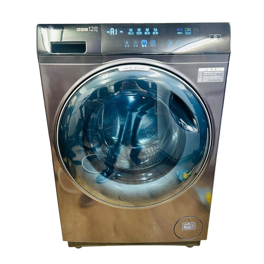 アクア　ドラム式洗濯機　AQW-DX12P-L 2024年製 AQW-DX12P-L | 容量：洗濯・脱水 12kg / 乾燥 6kg / 水量約59L