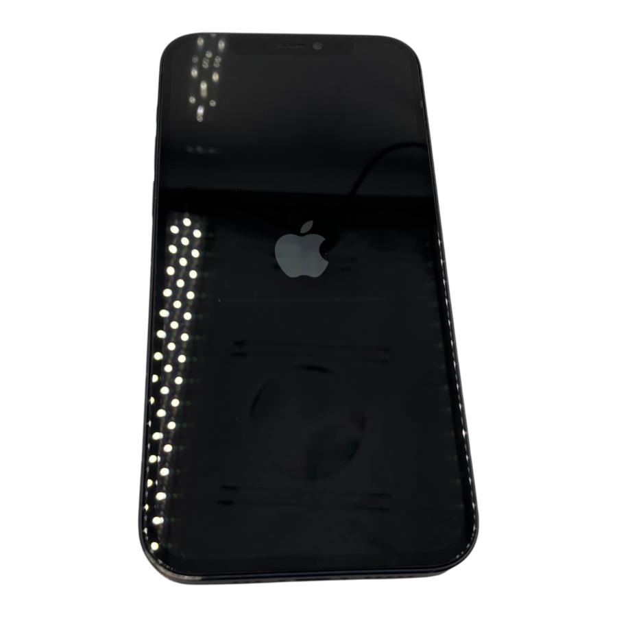□Apple iPhone12 64GB ブラック SIMフリー バッテリー最大容量82