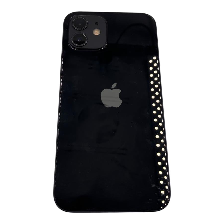 □Apple iPhone12 64GB ブラック SIMフリー バッテリー最大容量82