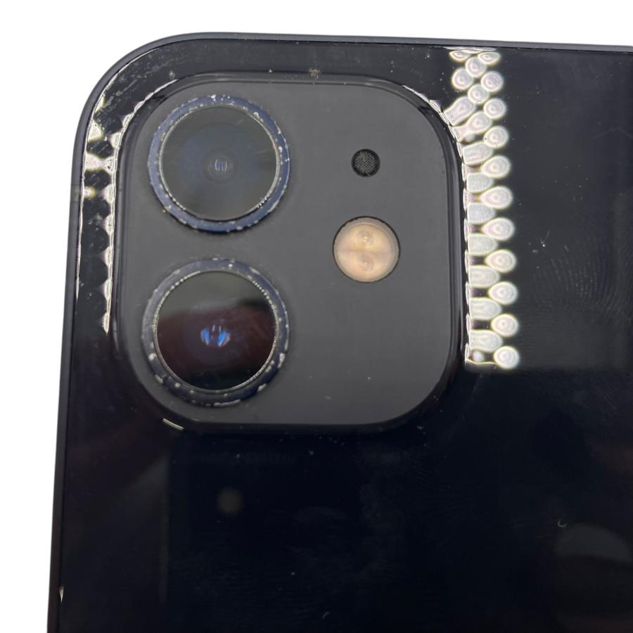 □Apple iPhone12 64GB ブラック SIMフリー バッテリー最大容量82