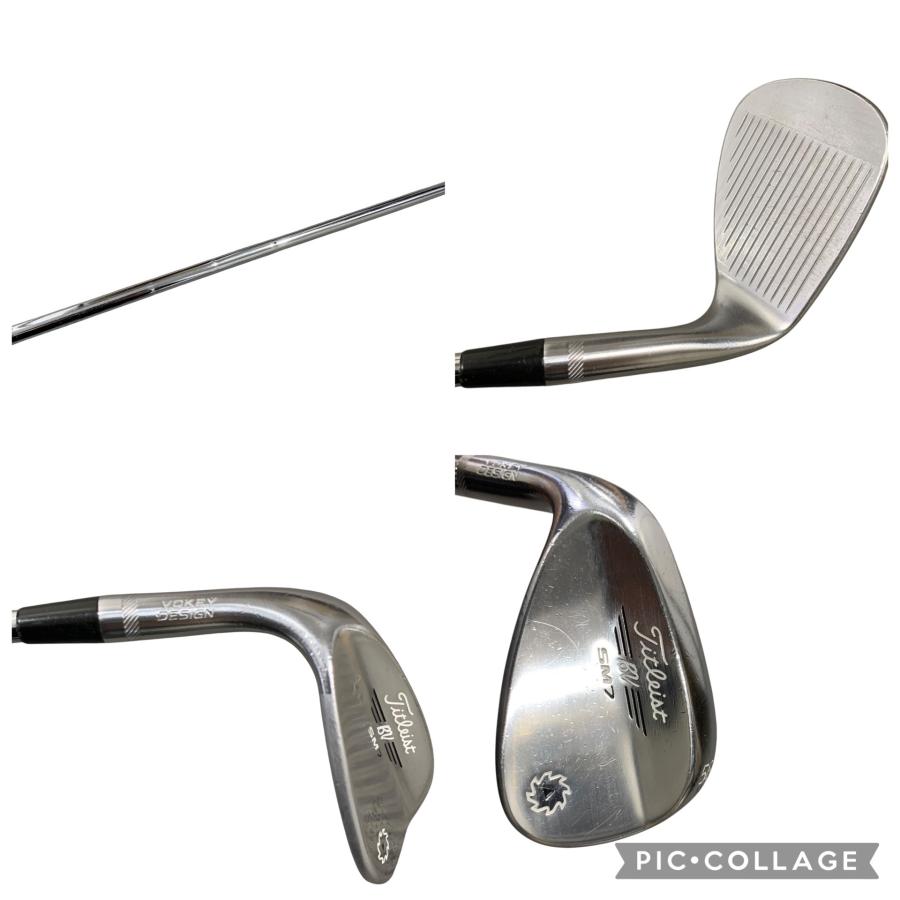 Titleist SM7 52度 ウェッジ □Titleist SM7 ウェッジ 52度 56度 Dynamic Gold S200 2本セット BV