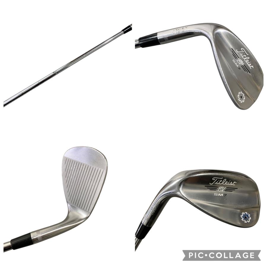 □Titleist SM7 ウェッジ 52度 56度 Dynamic Gold S200 2本セット BV