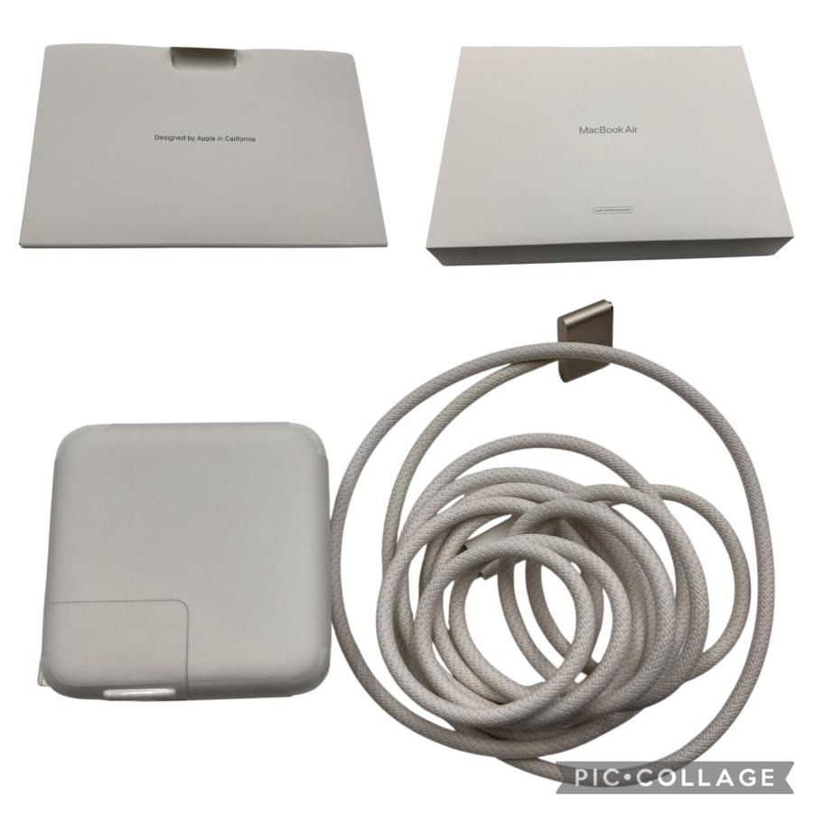 □美品 Apple MacBook Air M2 2022 13.6インチ 8GB SSD256GB A2681