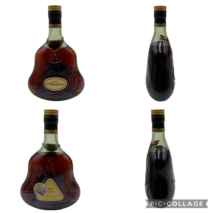 □Hennessy XO コニャック 700ml ボトル 古酒 液面低下あり 外箱付き