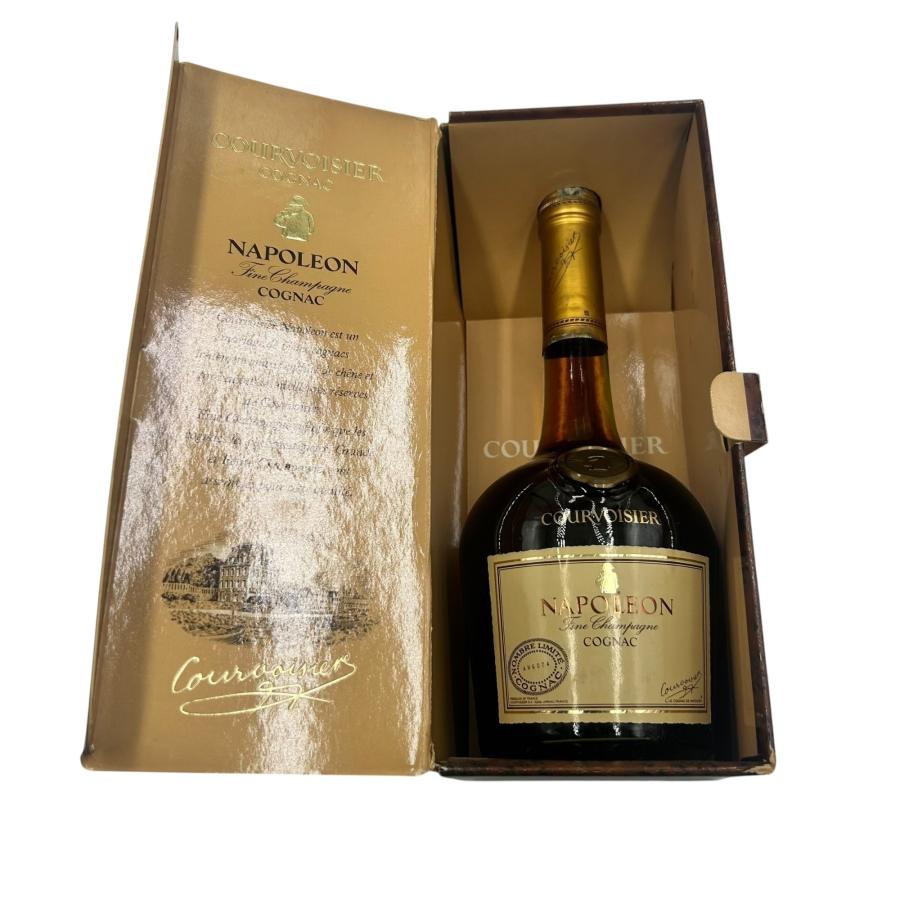 クルボアジェ ナポレオン 未開栓 箱付 □未開封 Courvoisier クルボアジェ ナポレオン コニャック 700ml 40度
