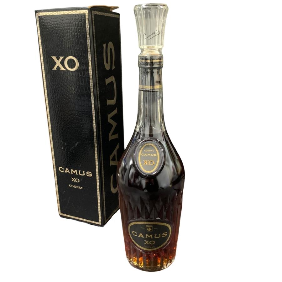 □CAMUS XO コニャック クリアボトル 約34cm 箱付 未開封 古酒 カミュ