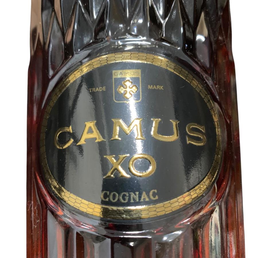 □CAMUS XO コニャック クリアボトル 約34cm 箱付 未開封 古酒 カミュ