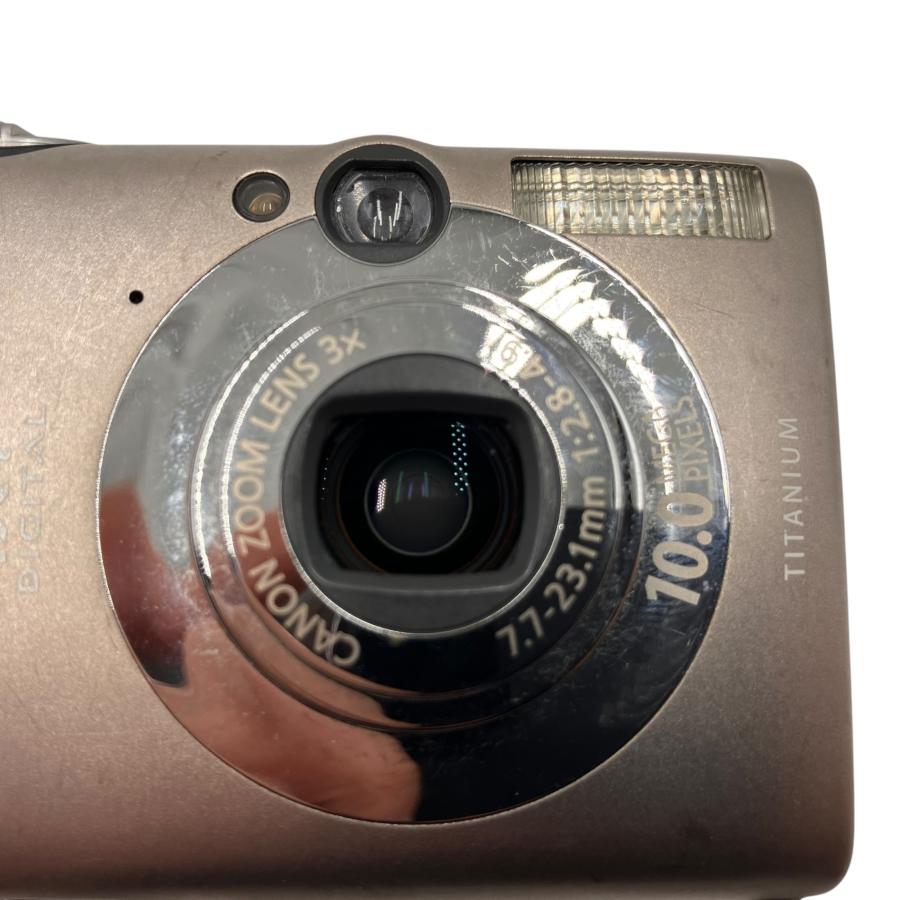 □Canon IXY DIGITAL 1000 シルバー コンデジ 1000万画素 PC1206