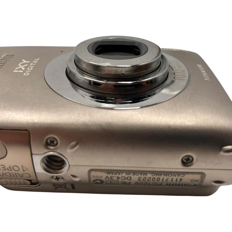 □Canon IXY DIGITAL 1000 シルバー コンデジ 1000万画素 PC1206
