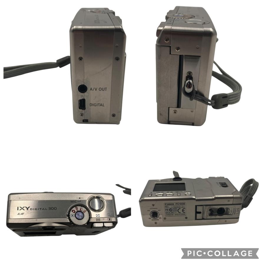□Canon IXY DIGITAL 300 1000 デジカメ 2台セット 動作確認済 ランクC 