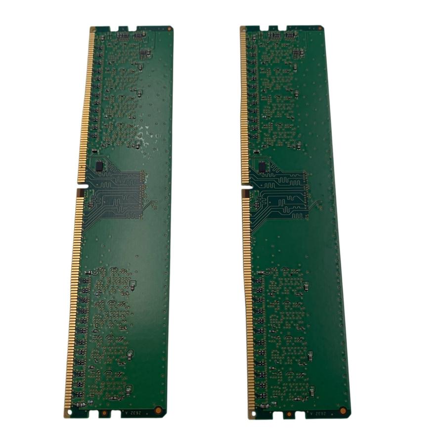 Crucial DDR4-3200 8GBx2 PCメモリ □Crucial DDR4 8GB×2枚 3200MHz デスクトップ用メモリ 2495781 : 買取