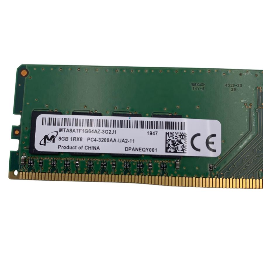 □Crucial DDR4 8GB×2枚 3200MHz デスクトップ用メモリ 2495781 : 買取