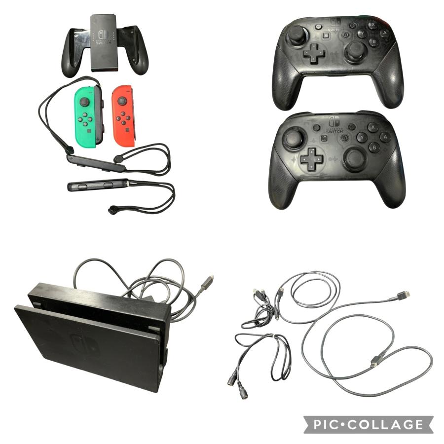 □Switch 本体 HAC-001 初期型 2017年製 プロコン×2 ジョイコン ドック